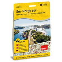 Last inn bildet i Galleri-visningsprogrammet, Veikart Sør-Norge sør
