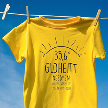 Last inn bildet i Galleri-visningsprogrammet, Gloheitt t-skjorte - Varmest i 50 år
